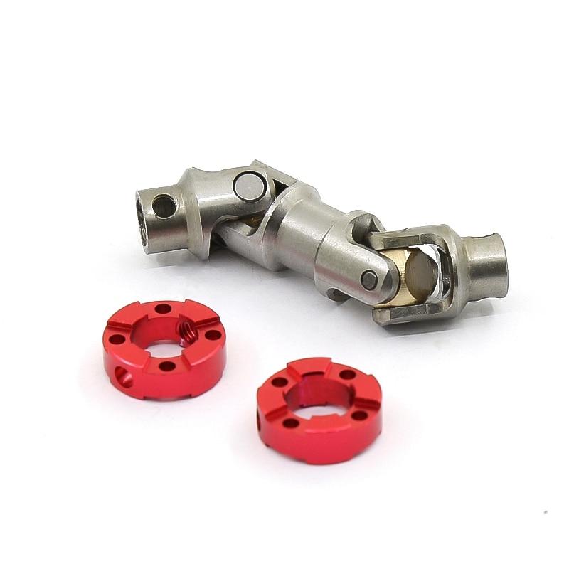 Metal Flange Head Transmission Shaft CVD for 1/14 Tamiya RC Truck 1/10 RC Car SCX10 D90 RC4WD AXIAL