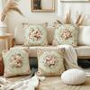 1/4pcs Floral Patterned Pillowcases with Vintage Design Sofa cushion cover home bedroom room decoration