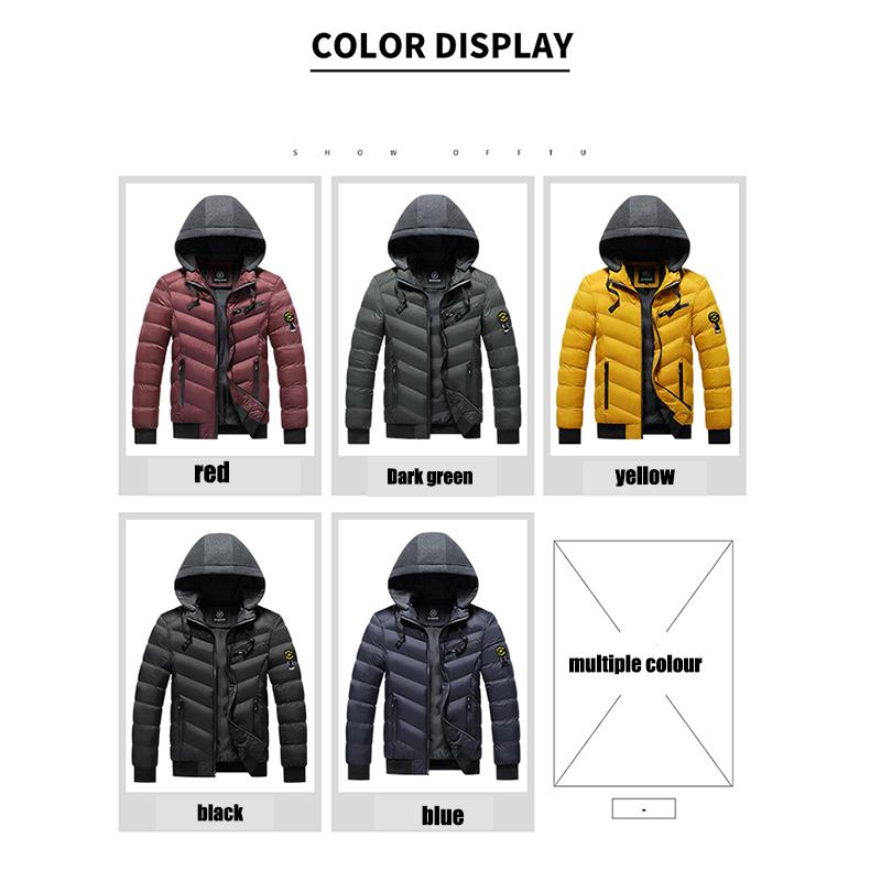 mens waterproof padded jacket