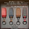 [smasol] Compatible WR-V Key Cover, Freed, Genuine Leather, New Fit 4, Key Cover, Civic