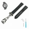 Swatch X OMEGA Rubber Strap with D-Buckle (Black & Gray/EARTHPHASE)
