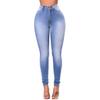 Damen Slimming High-Waist Stretch Bleistiftjeans