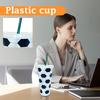 Large Capacity 710ml Single-Wall Plastic Cup With Soccer Pattern And Straw