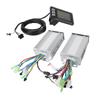 500W Fahrrad Dualantrieb Controller Kit mit Displaypanel Elektrofahrrad Umbausatz für Elektro