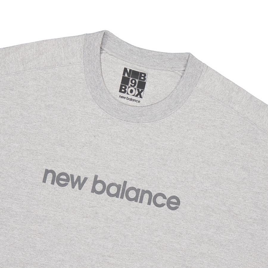 New Balance T Shirt Men's Sport Gray AMT45627-AG