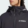 Adidas FW24 Xperior Gore-Tex 3L Waterproof Windproof Durable Warm Ski Jacket Men Jacket Black IZ0371