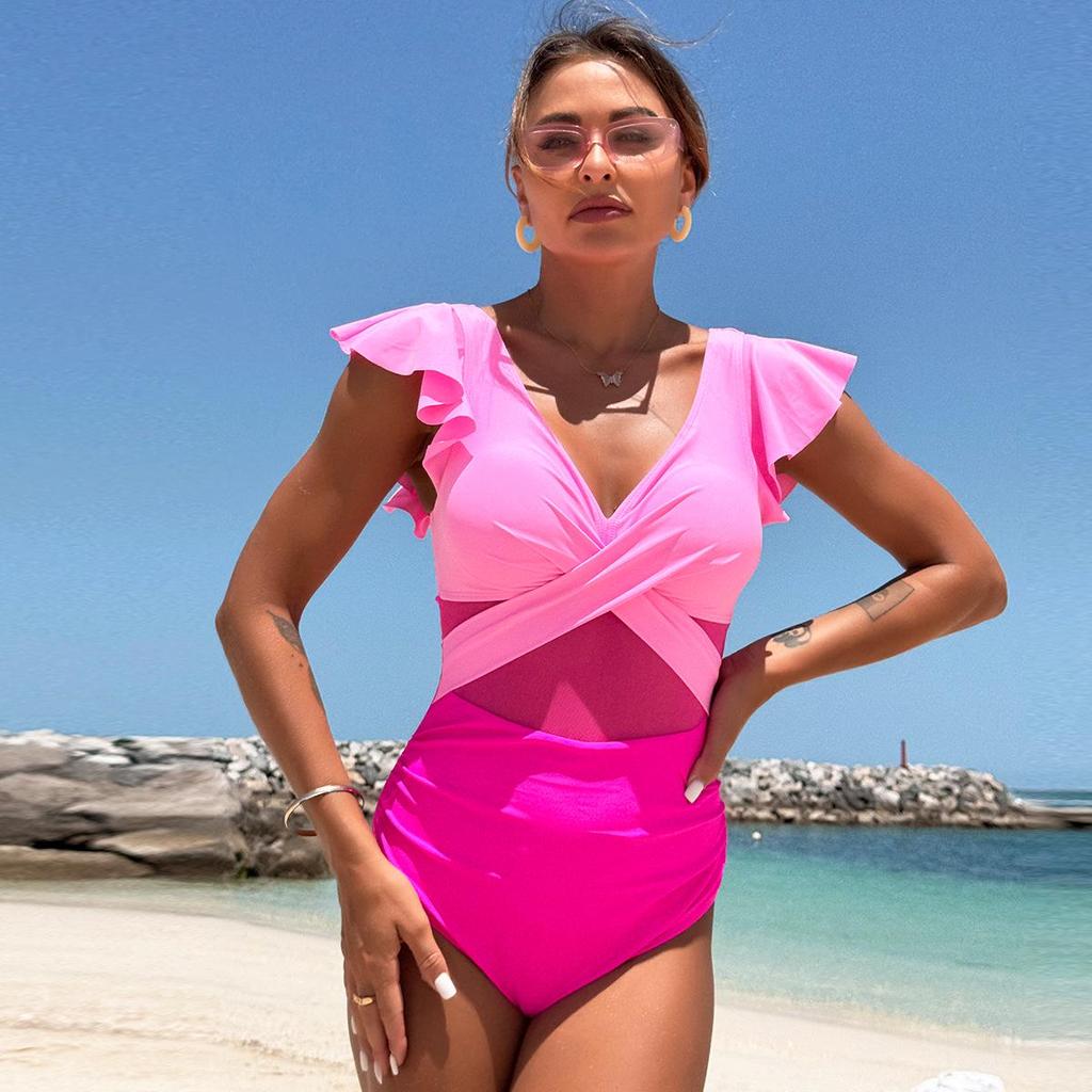 2025 Dámské rychleschnoucí jednodílné plavky - Nový evropský a americký styl