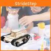 Educational Wooden Diy Remote Control Tank Kit For Kids 4-14 Years Old