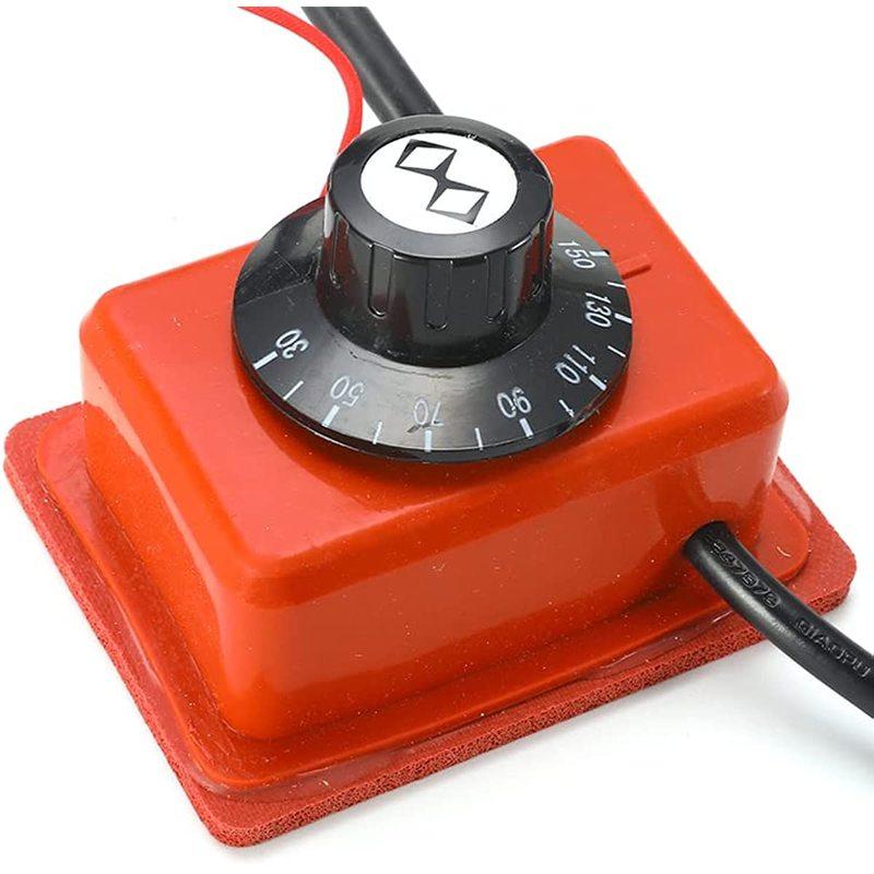 110V/220V Silicone Rubber Heating Pad Belt for Guitar Side Bending Electric Heater Plate Knob Temperature Controller Thermostat