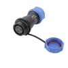 WEIPU SP17 Waterproof IP68 Connector 2 3 4 5 7 9 10 Pin Welding Cable Male Plug Female Socket Adapter Wire To Board Panel Mount