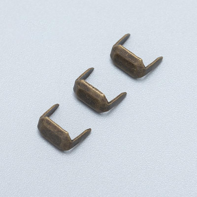 20pcs Staples Rivets For Belt Loops Keeper Connect Craft Fastener Hardware Accessories