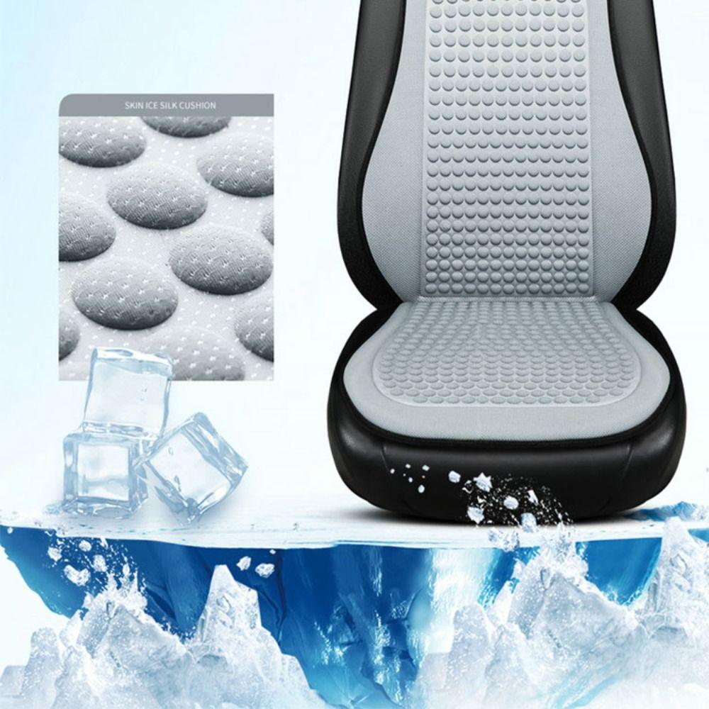 Single Piece Ice Cooling Car Seat Cushion Ice Silk Vehicle Chair Backrest Pad  Car Seat Cover