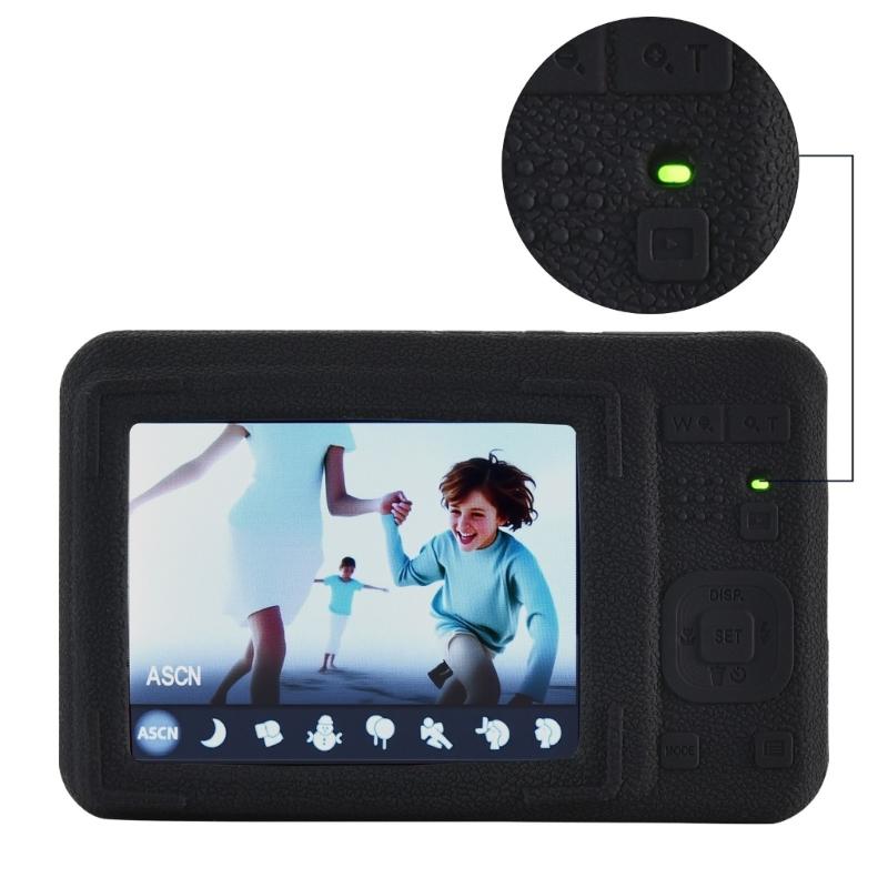 Shockproof Silicone Cover Case for PIXPRO FZ55 Camera Lightweight Full Protections Anti Drop Accessories