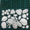 Strawberry and Leaf Plant Design Style Metal Cutting Die Stencil for DIY Scrapbooking Album Photo Embossing Paper Card Craft Decor