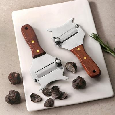 Truffle Slicer with Stainless Steel Blade Ergonomic Handle Design Adjustable Professional Truffle Cheese Cutter Kitchen Tool