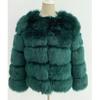 Fur European And American Imitation Fox Fur Imitation Fur Jacket Women'S Short Long-Sleeved Fur Artificial Fur, Fur Women