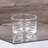 Castle Enterprise Glass Candle Holder 6-Piece Set Tealight Candle Stands for Table Decor Home Relaxing (D4.3 x H2.7 cm)