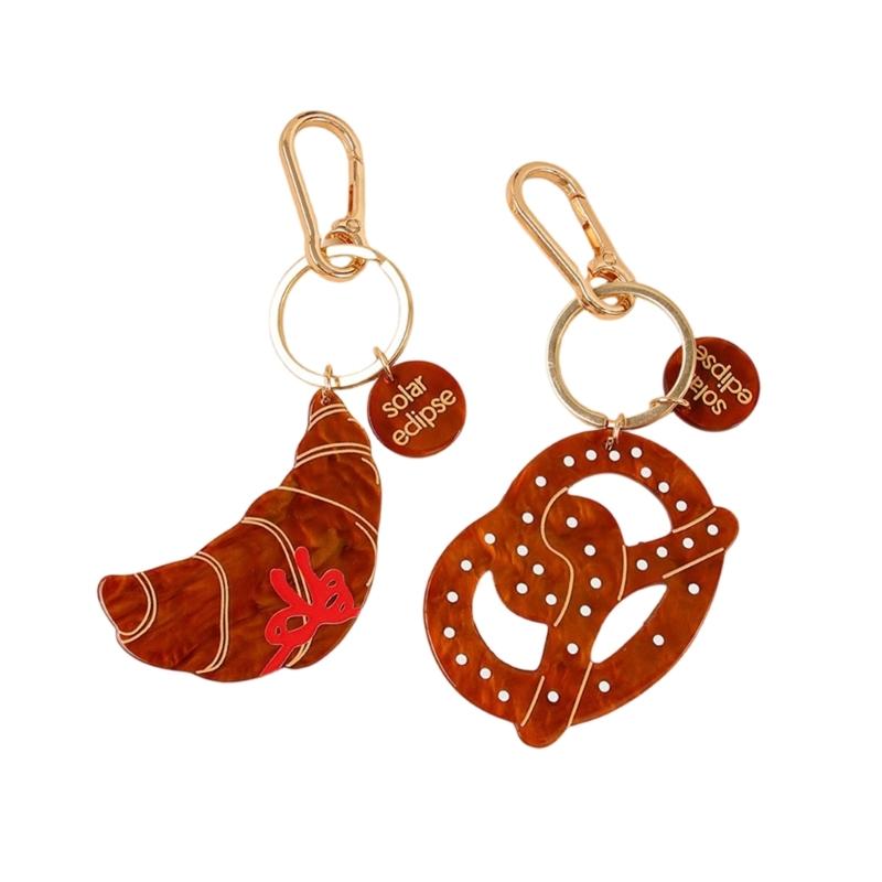 Food Bag Charm Pendant Aesthetic Purse Charms Aesthetic keychains Keyring for Women Backpack Purse Handbag Decors
