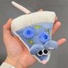 Niedlicher Pizza-Maus Plüsch Schlüsselanhänger Kreatives Essens-Plüschtier Puppe Tasche Anhänger Lustiges Ratten Kuscheltier Für Freunde Geburtstagsgeschenk Kawaii