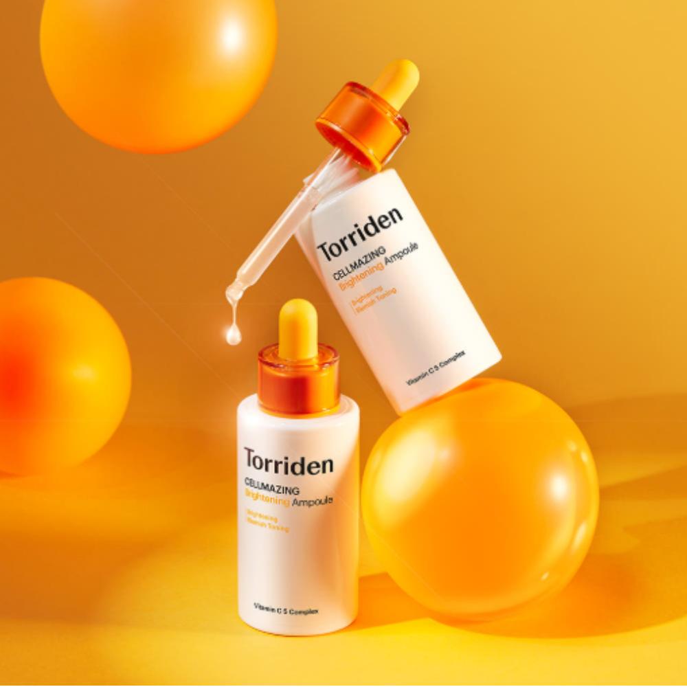 

Toriden Cellmazing Vita C Brightening Ampoule Duo 30ml × 2 – Radiance & Tone-Correcting Vitamin Serum Set