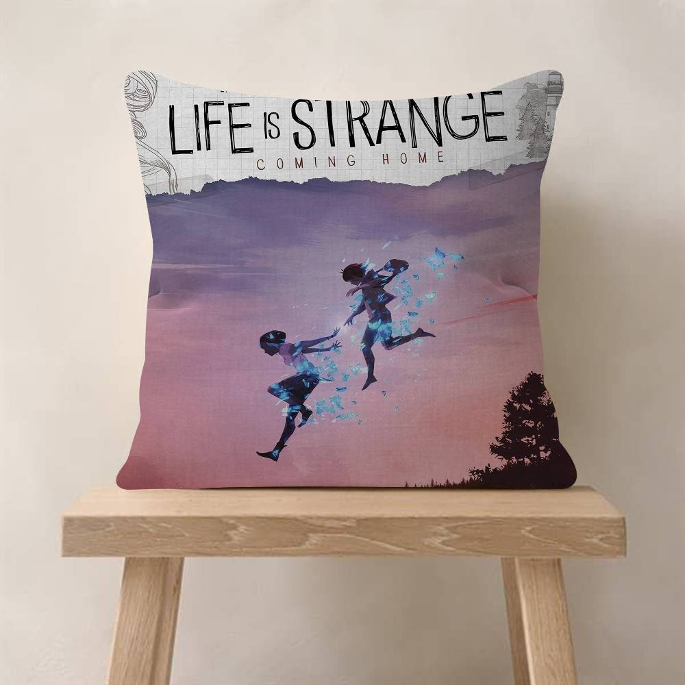 Game Life Is SStrange  Pillowcase Toon Gift Cushion Cover Bedroom Home Sofa Chair Seat Decor Pillow Case