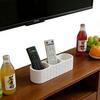 3-Slot Honeycomb Remote Control Holder - Desktop Storage Organizer for TV, Media Remotes, Non-Slip Design for Home And Office