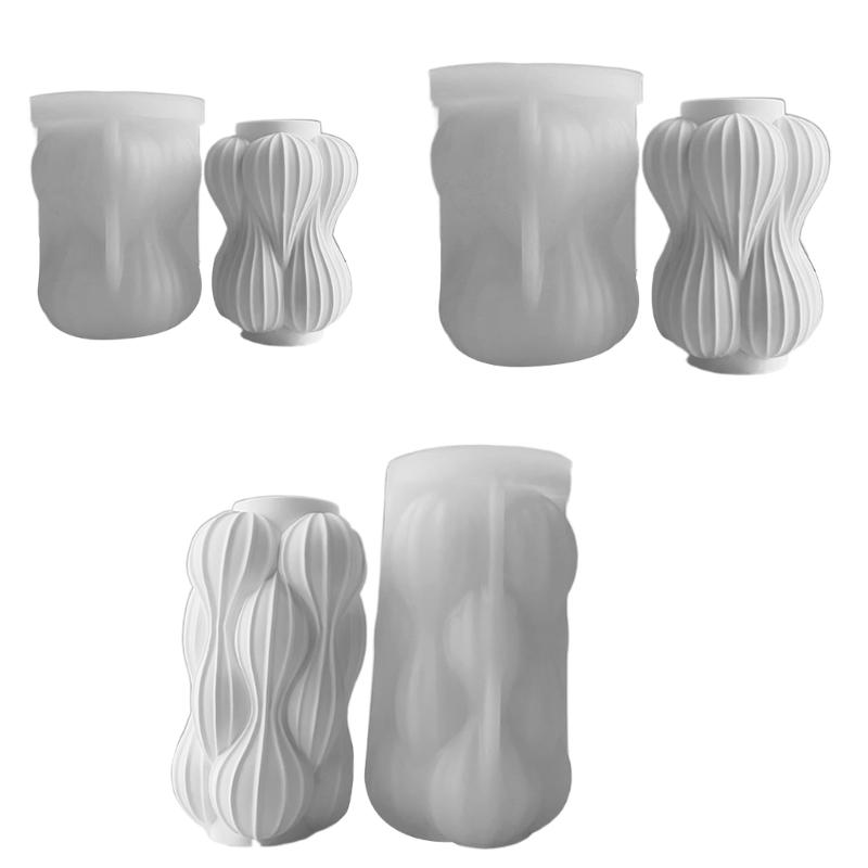 Geometric Vase Silicone Mould Epoxy Resin Casting Mold DIY Flower Pots Planter Jewelry Molds Flower Arrangement Decors