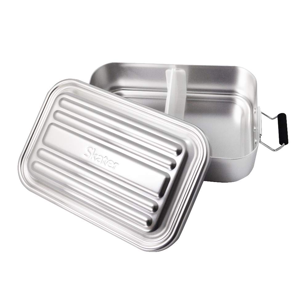 Skater Aluminum Lunch Large for AFT10B Box, 1000ml, Capacity, Men, Silver,