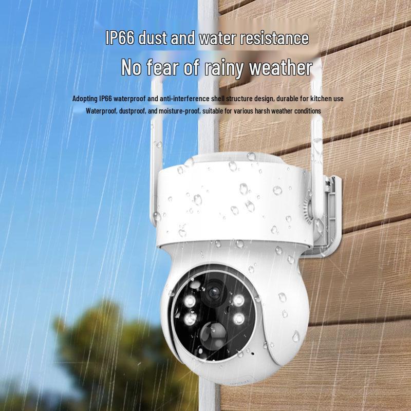 360° HD Solar-Powered Outdoor Night Vision Camera with Mobile Remote Access