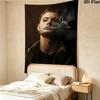 Dean Winchester Wall Tapestry Aesthetic Wall Hanging Printed Fabric Blanket Decorative Tapestries For Bedroom Living Room Home Decor