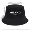 Summer printing fisherman's hat, double-sided wear basin hat, suitable for both men and women