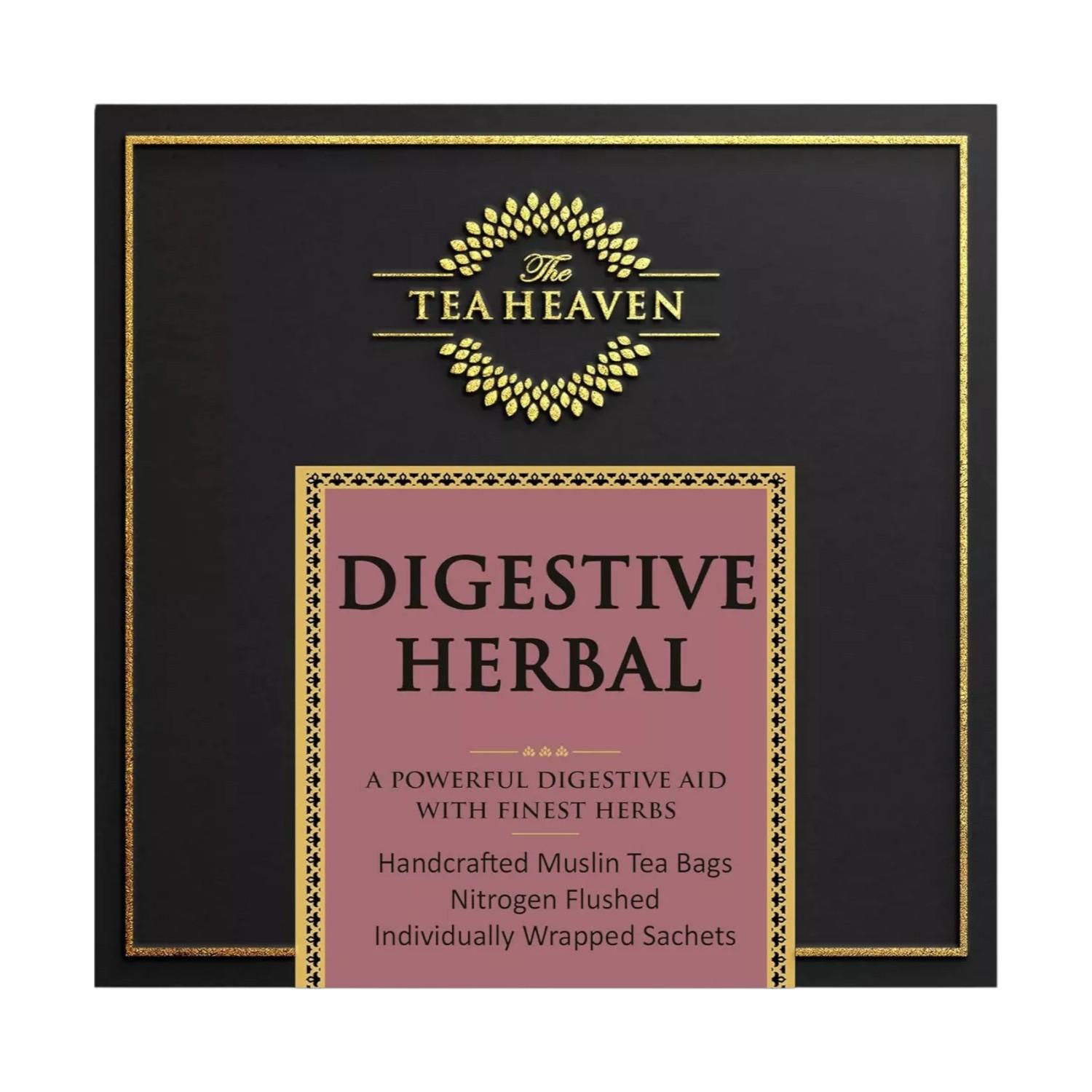 

Травяной чай для пищеварения (17 пак), Digestive Herbal Tea, Tea Heaven