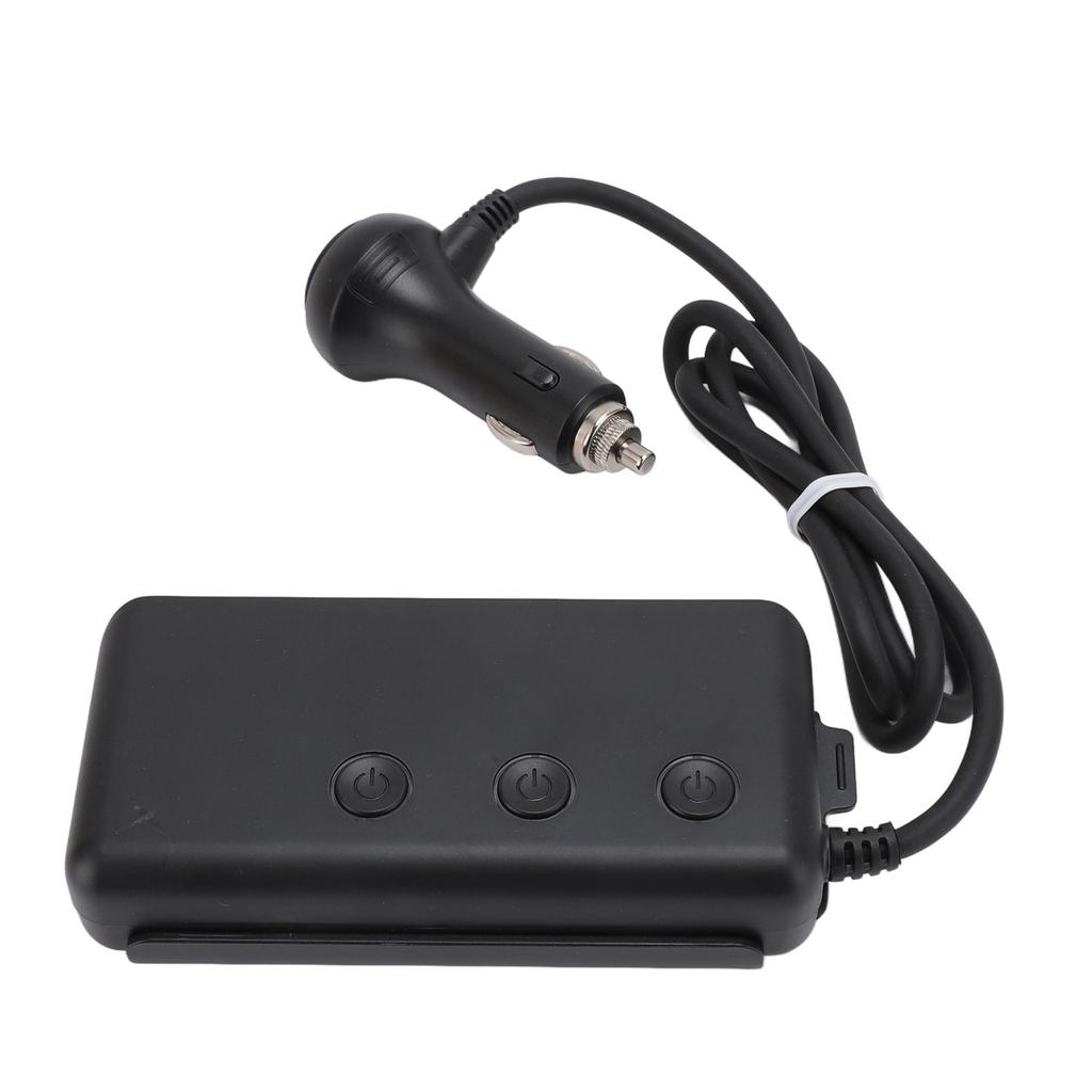 Cigarette Lighter Adapter 3 Socket 3 USB QC3.0 Multifunction Car Cigarette Lighter Splitter Power Adapter Outlet DC