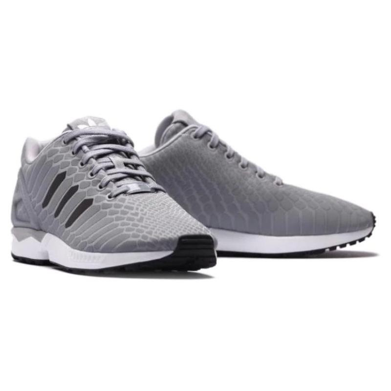Adidas Zx Flux Xeno Silver Sneakers B24442