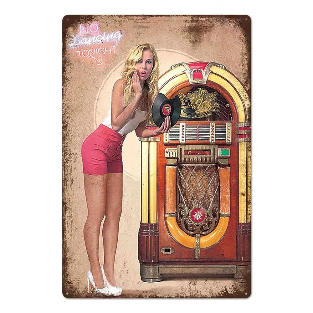 Metalowe Plakaty Vintage Metalowe Znaki Dekoracja Tabliczka Metalowa Vintage Blaszany Znak do Baru Garażu Jaskiń Mężczyzn w Pokojach Rodzinnych Dekorowanie Pla