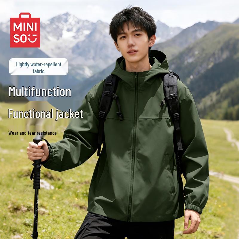 MINISO Men s Fashion Hooded Jacket XL