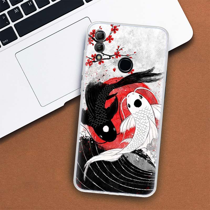 

Чехол для телефона «Japan Koi Fish Yin Yang Art» для Huawei Y5 Y6 Y7 Y9S P Smart Z 2021 2019 Honor 10 Lite 9 20 9X 8S 8X 8A Pro 20i Honor 1020i