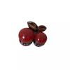 Ankela Red Cherry Claw Clip: Elegant Hair Accessory for Bangs, Side, High Ponytail, or Half-Up Styles