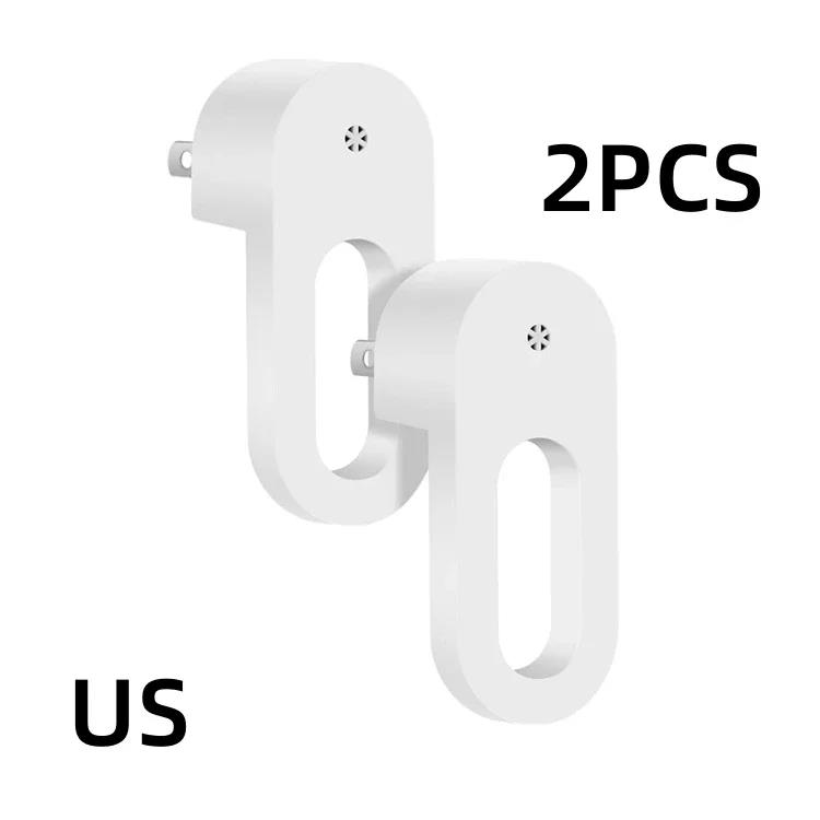 LED Plug Night Light EU/US Wall Socket Lamp With Twilight Sensor Energy Saving Kids Room Bedroo Portable Night Lights