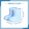 Doll Miniature Shoes Flexible Nonslip Rain Boots Toy Costume Replacement Silicone Handmade