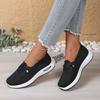 Women's Spring Outdoor Casual Single Shoes for Middle-aged and Elderly, Large Size, Breathable and Comfortable, Mother's Shoes