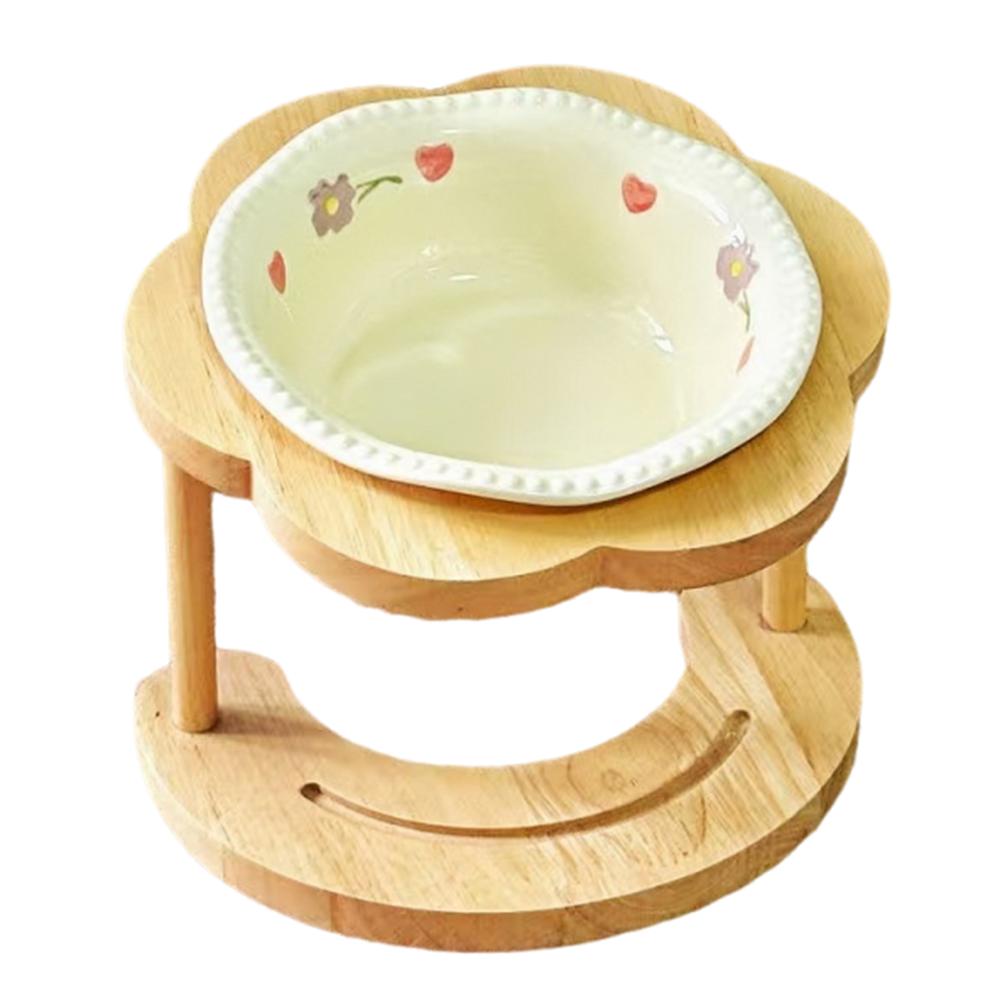 

Anti Slip Elevated Cat Water Bowl Anti Vomiting Cat Feeding Station Kitten/Puppy/Bunny Style B