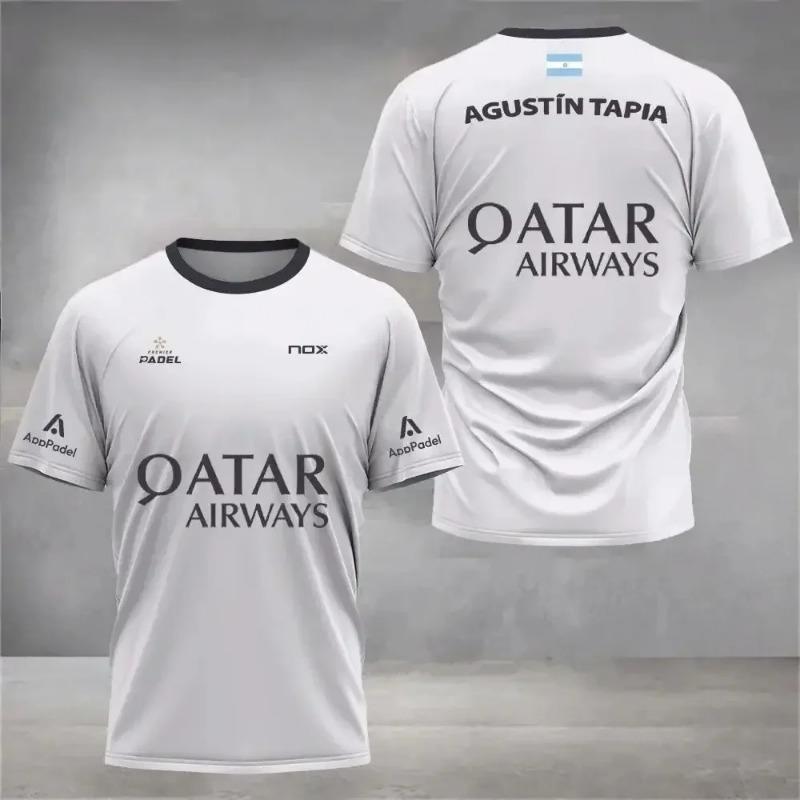 The 3D printed men's T-shirt for the summer of 2025 is a bestseller for sports fitness exercise casual fashion and lightness