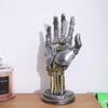 Sensory Toy Simulated Robot Hand Sculpture Model Mechanical Hand Staute  Halloween Holiday