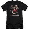 Good Wife The Mens Bad Press Premium Slim Fit T-Shirt, Medium, Black