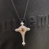 Identity Alva V Lorenz Eye Pendant Necklace With Alloy Geometric For Daily