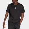 adidas T Shirts Men's Black Crew Neck Moderate Straight Fit GT2271