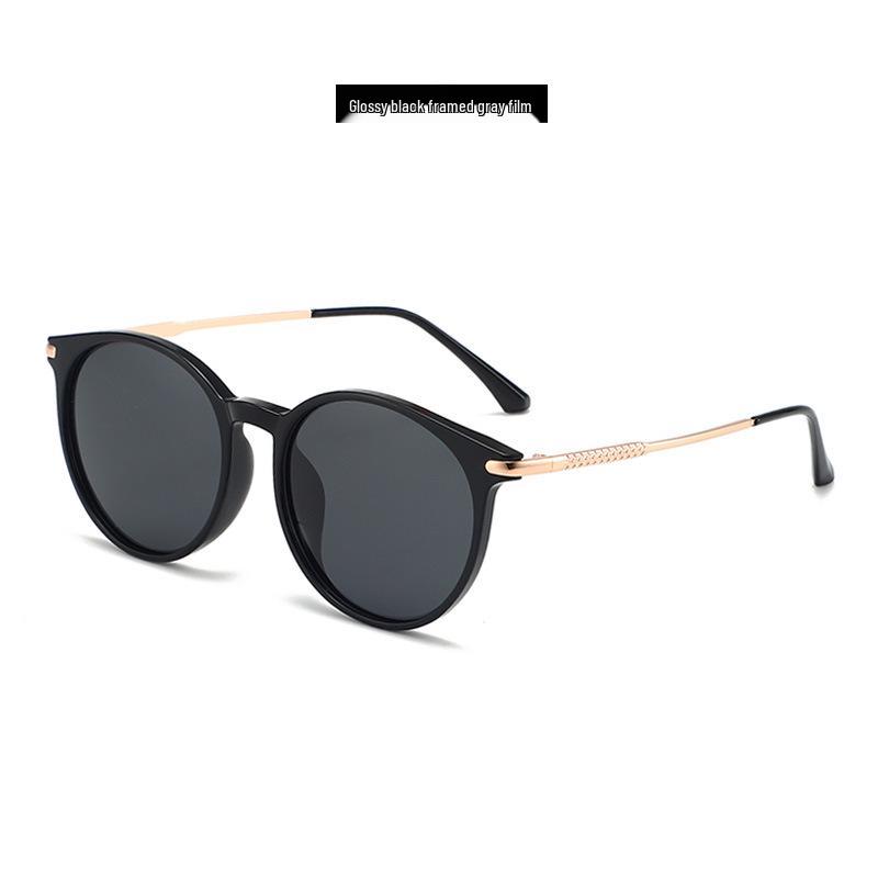 TR90 Polarized TAC Ultra-light Round Sunglasses for Women & Men - High-End Feel & Polarized Lenses TAC Polarized