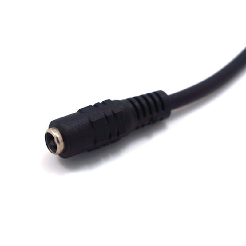 Copper Dc 5521 To 4Pin Pwm 4 Way Computer Pc Fan Power Adapter Cable 12V
