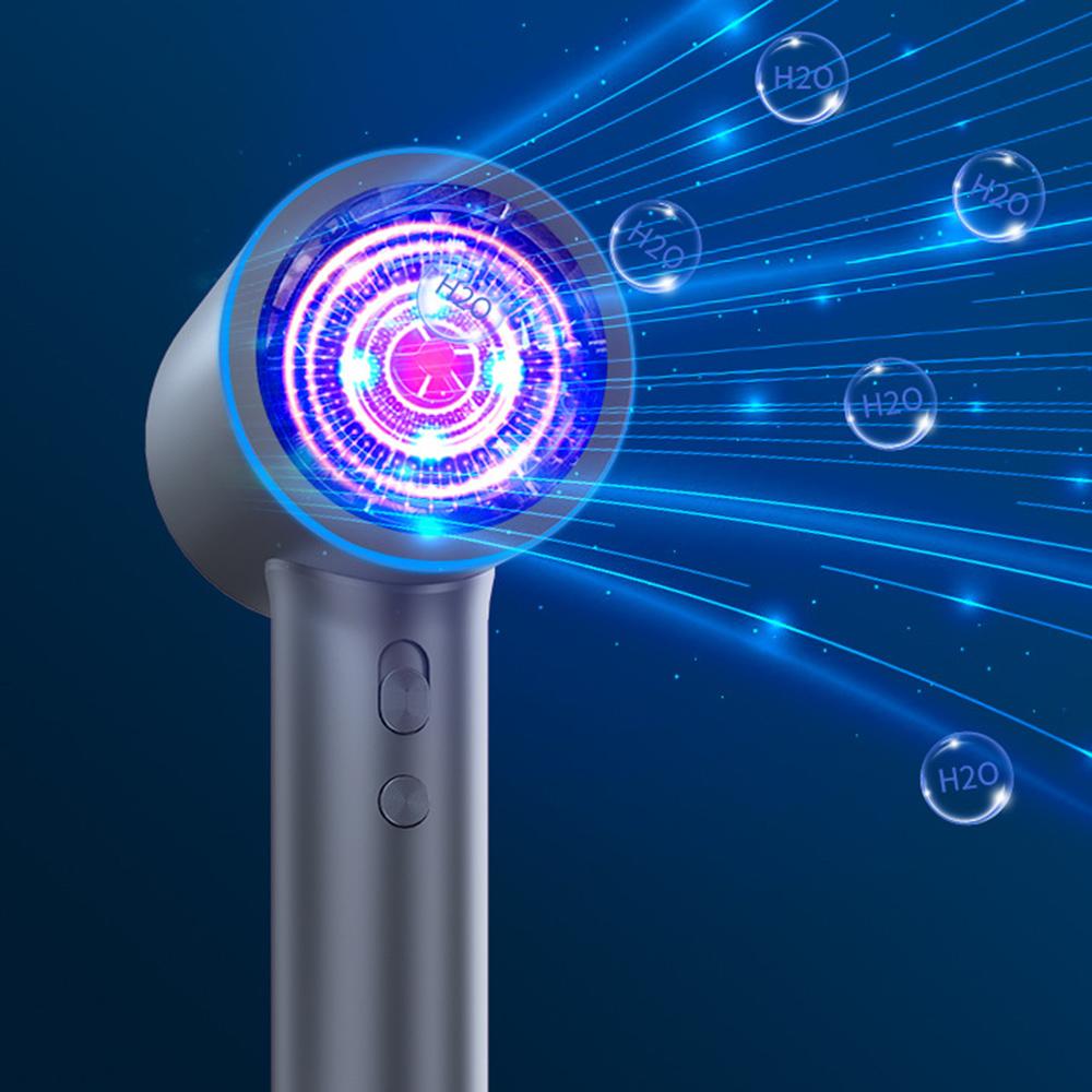 Sèche-cheveux professionnel Haute vitesse 23m/s Soin capillaire aux ions négatifs 110000 tr/min Sèche-cheveux Faible bruit Contrôle intelligent de la température